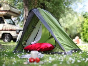 Camping carcassonne tente