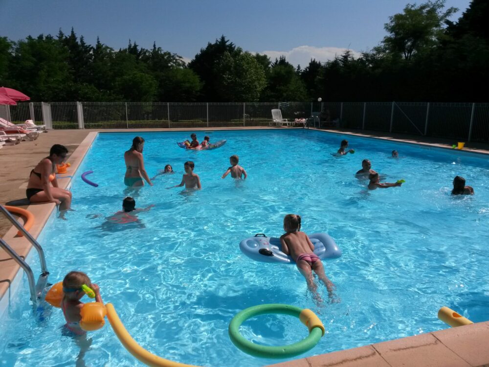 Camping Aude Carcassonne piscine