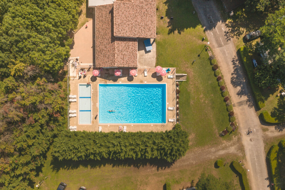 Camping Aude Carcasona Piscina