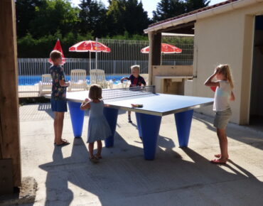 Campingplatz Aude Carcassonne Tischtennis